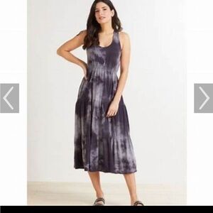 Sundry for Evereve Tie-Dye Sleeveless Dress